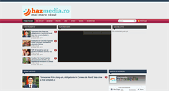 Desktop Screenshot of hazmedia.ro